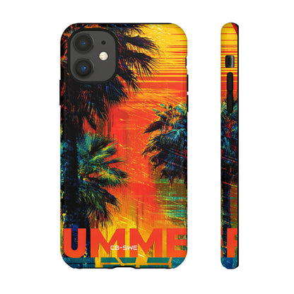 Summer Sunset Palms - iPhone Case