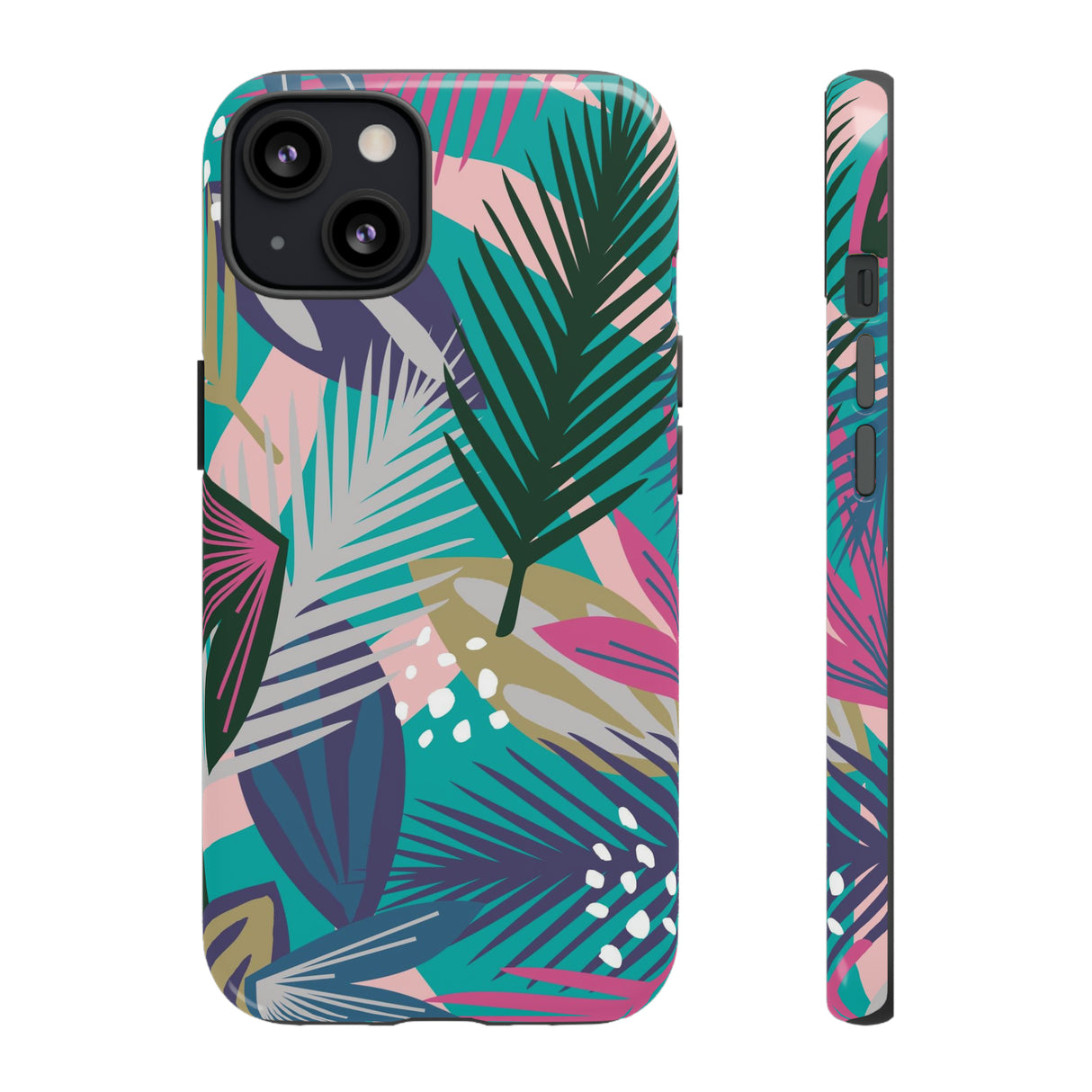 Tropical Leaf Loki - Protective Phone Case