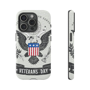 Veterans Day - Protective Phone Case