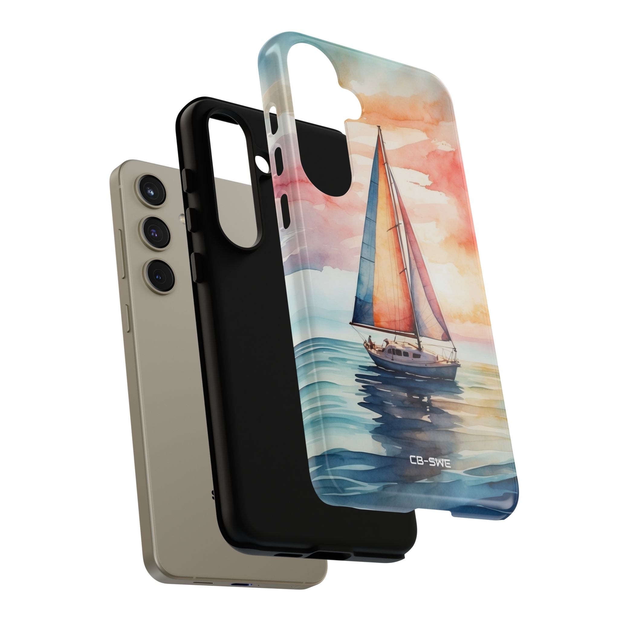 Sailboat Glides Calm - Samsung Case