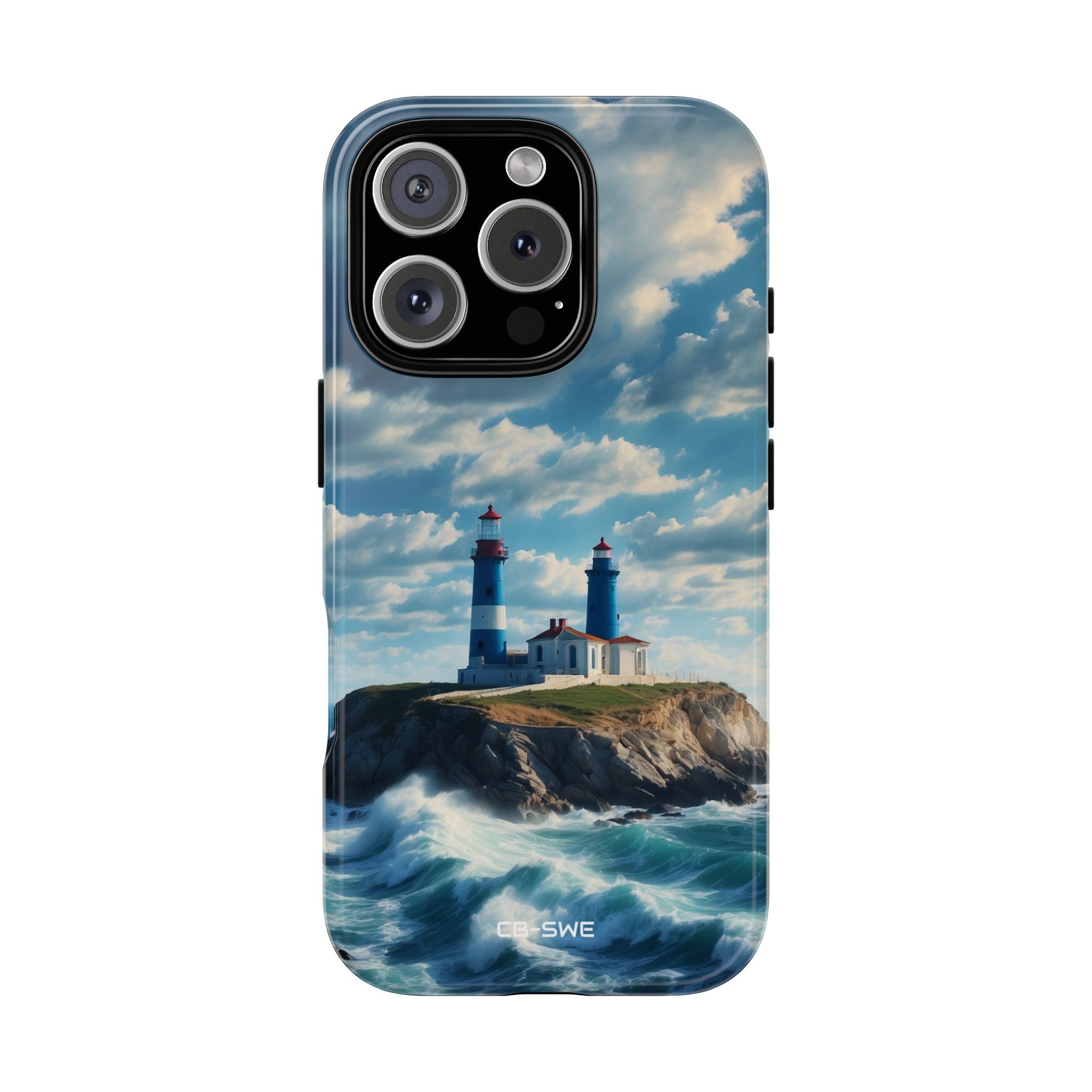 Lighthouse Guards Waves - iPhone Case