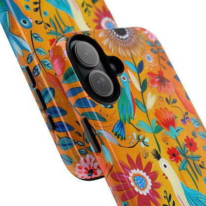 Birdwatch Bloom iPhone 16 Plus Case - Tough