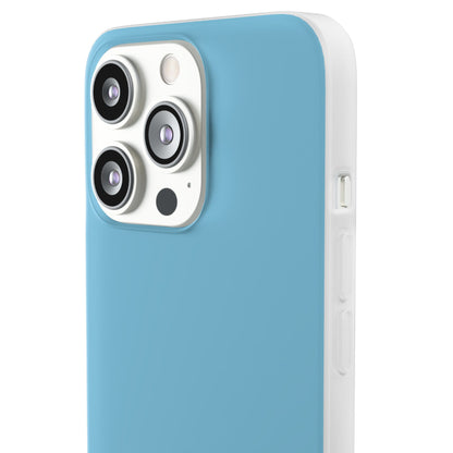 Himmelblaue iPhone-Hülle - Flexi