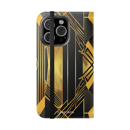 Golden Xcape - iPhone 16 Pro Case - Wallet