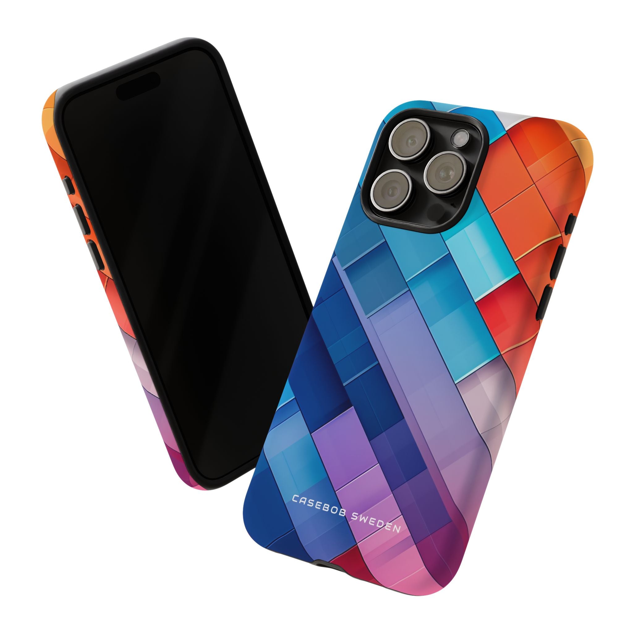 Vibrant GeoFlow iPhone 15 - Tough Phone Case