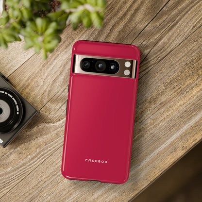 Bright Maroon - Protective Phone Case