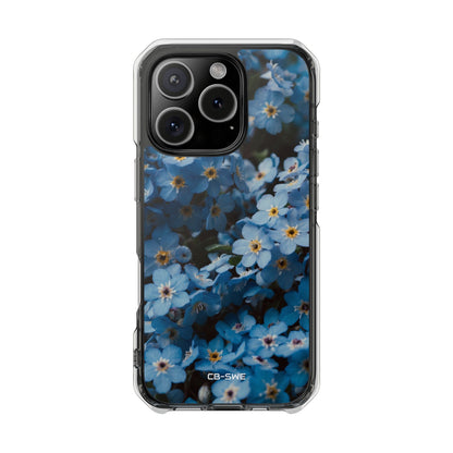Blue Blooms Embrace iPhone Case - Impact