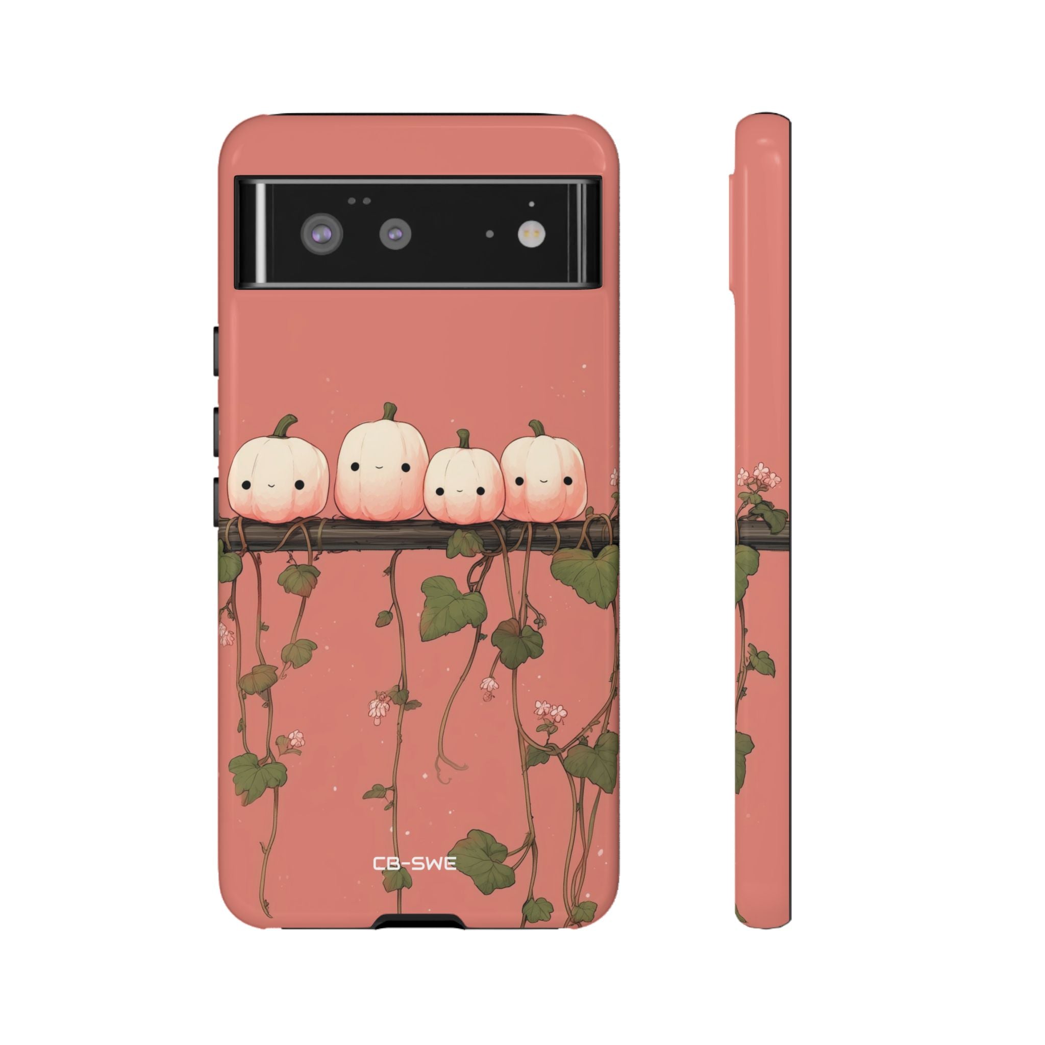 Pumpkins Greet Vines - Google Pixel Case