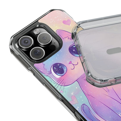 Sparkling Cat Smiles iPhone Case - Impact