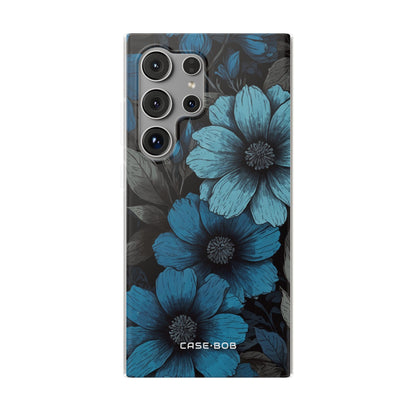 Blue Petal Radiance Samsung S24 Ultra Case - Soft
