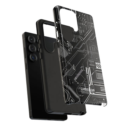 Griglia Circuitale Futuristica Samsung S25 - Tough