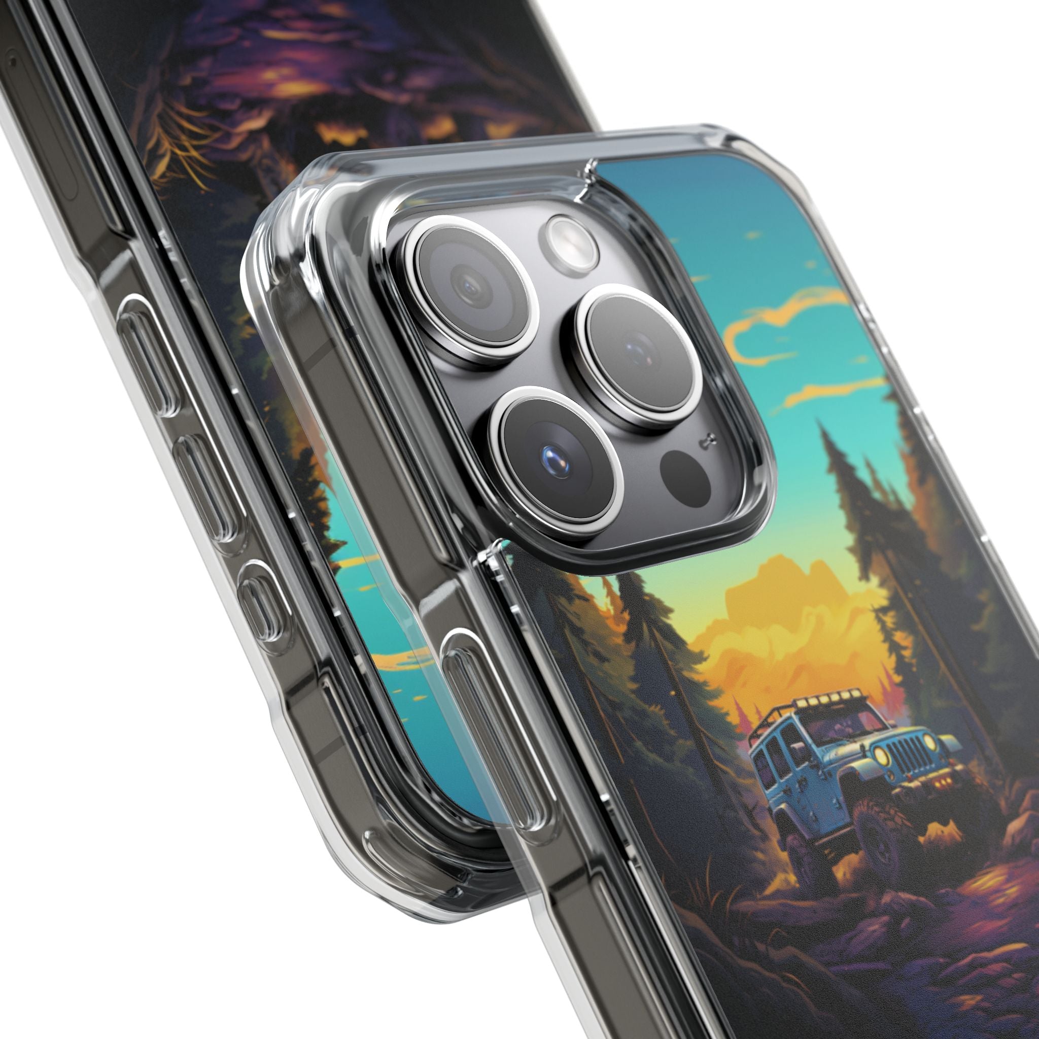 Sunset Adventure Trail iPhone Case - Impact