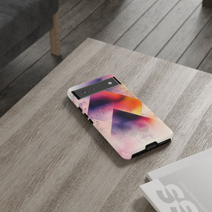 Vivid Triangles Ascend - Google Pixel Case