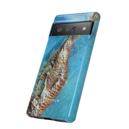 Blue Island Phone Case - Protective Phone Case