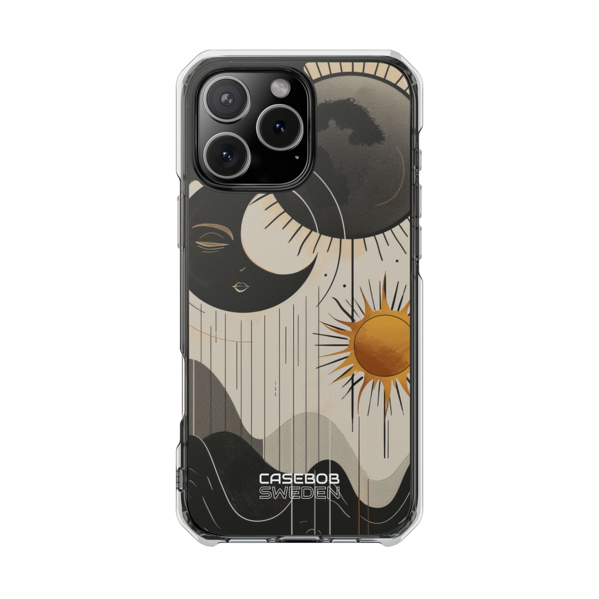 Moon Sun Harmony iPhone 16 - Impact Clear+