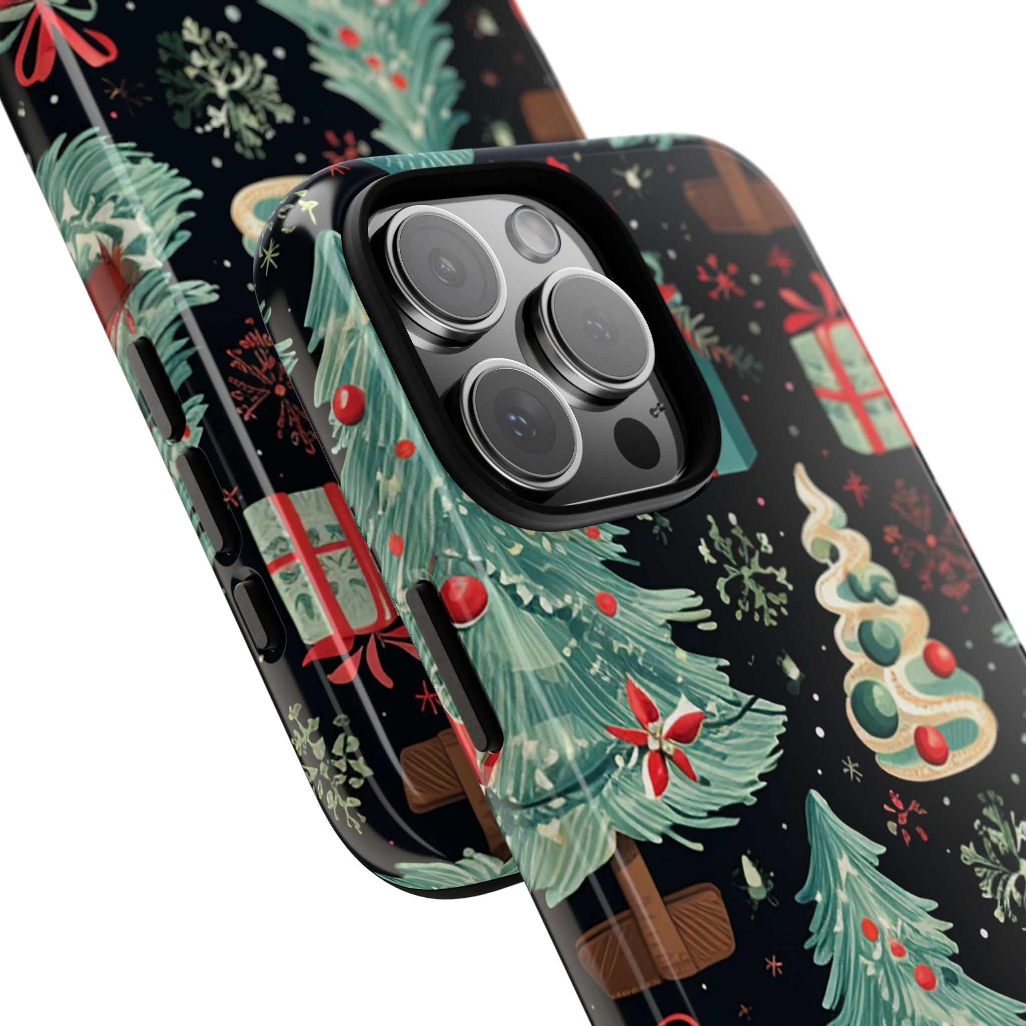 Christmas Trees Sparkle - iPhone Case