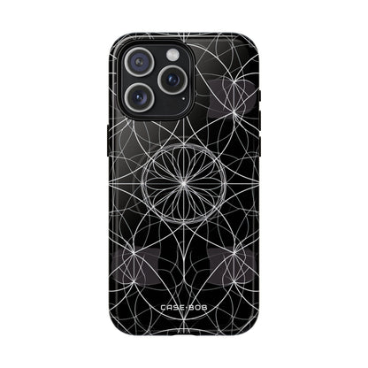 Radiant Petal Orbit iPhone 15 Pro Max Case - Tough+