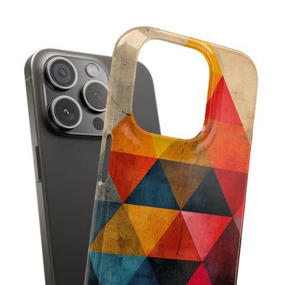 Geometric Energy - Slim iPhone 15 Phone Case