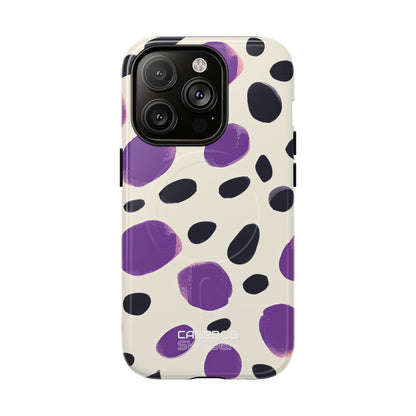 Purple Pebble Dance iPhone 14 - Tough+