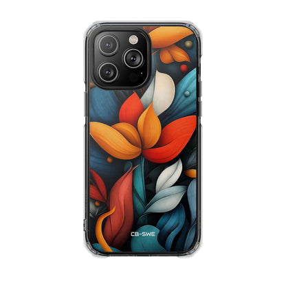 Vibrant Floral Harmony iPhone Case - Impact