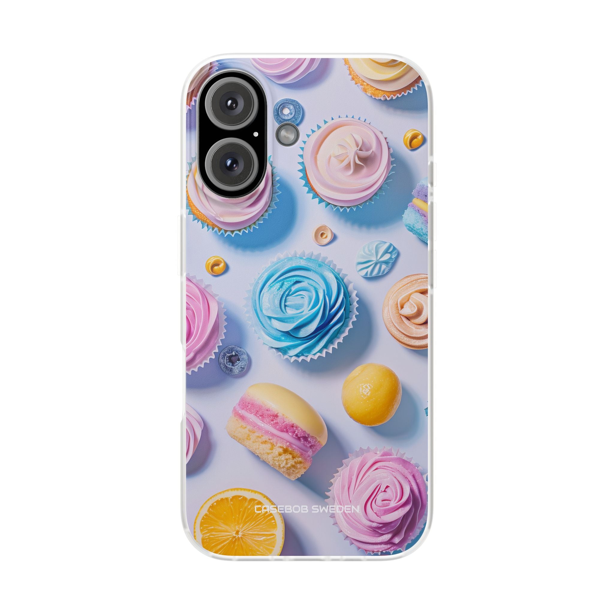 Pastel Whimsy Desserts - Flexi iPhone 16 Phone Case