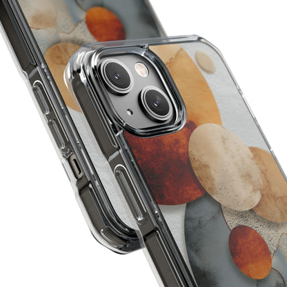 Circles Embrace Warmth iPhone Case - Impact