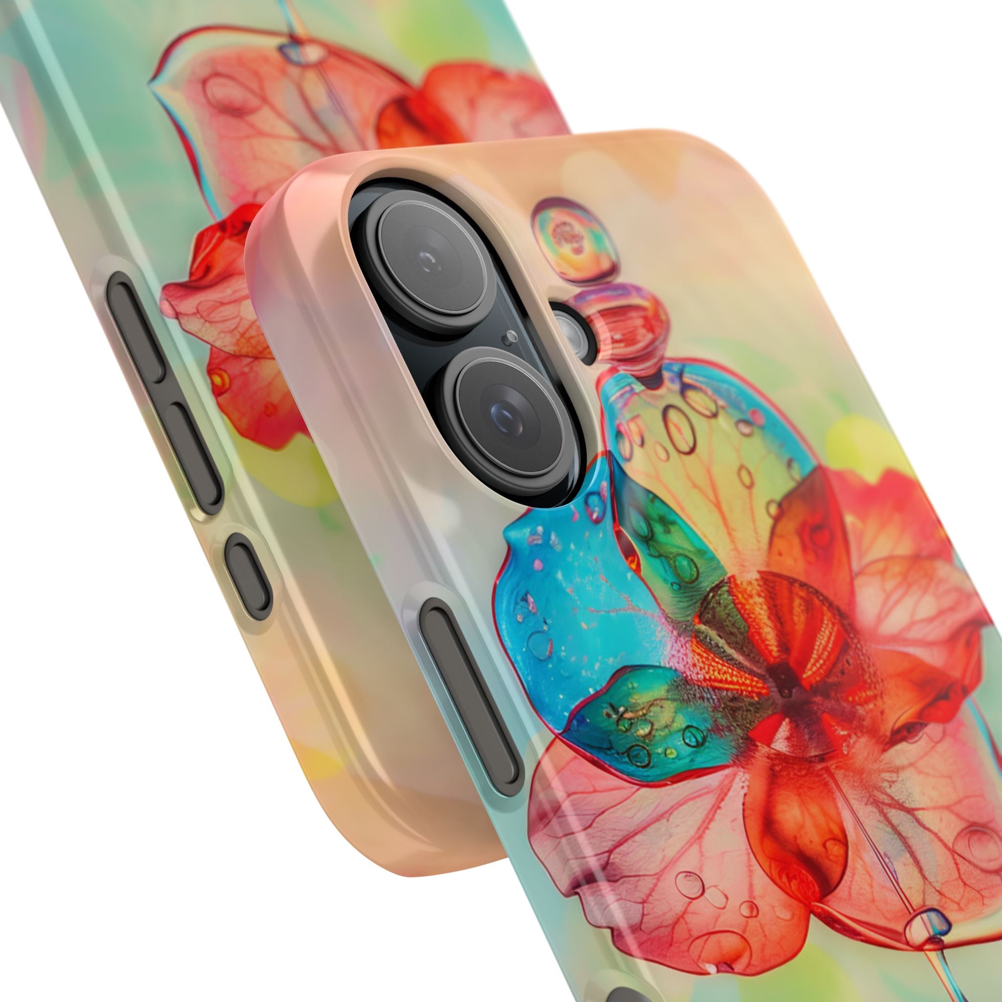 Ethereal Glass Flower iPhone 16 - Slim Phone Case