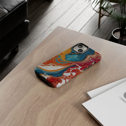 Swirls Embrace Light - Etui na iPhone