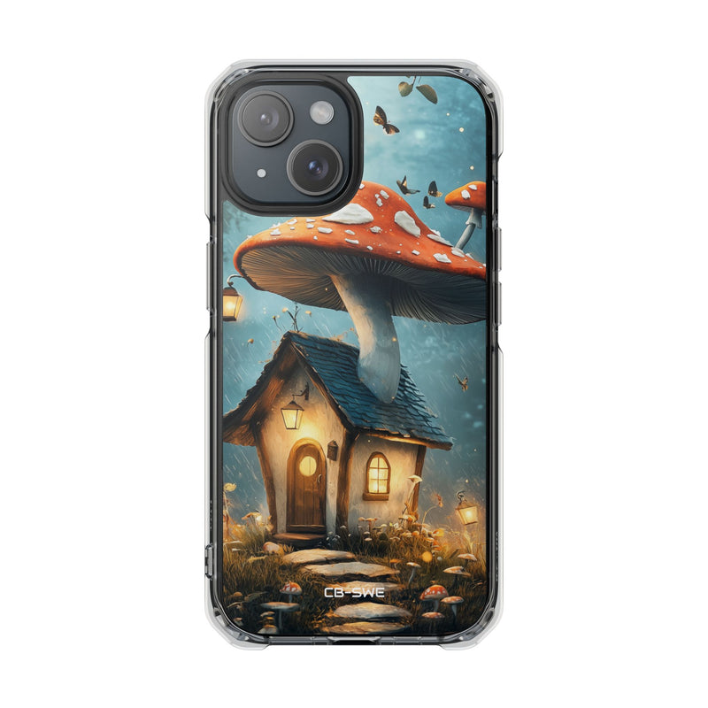 Mushroom House Glows iPhone Case - Impact