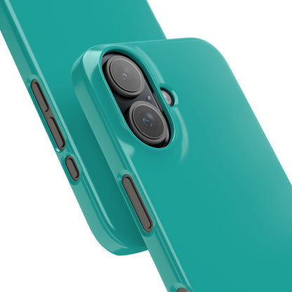 Light Sea Green iPhone 16 - Slim Phone Case