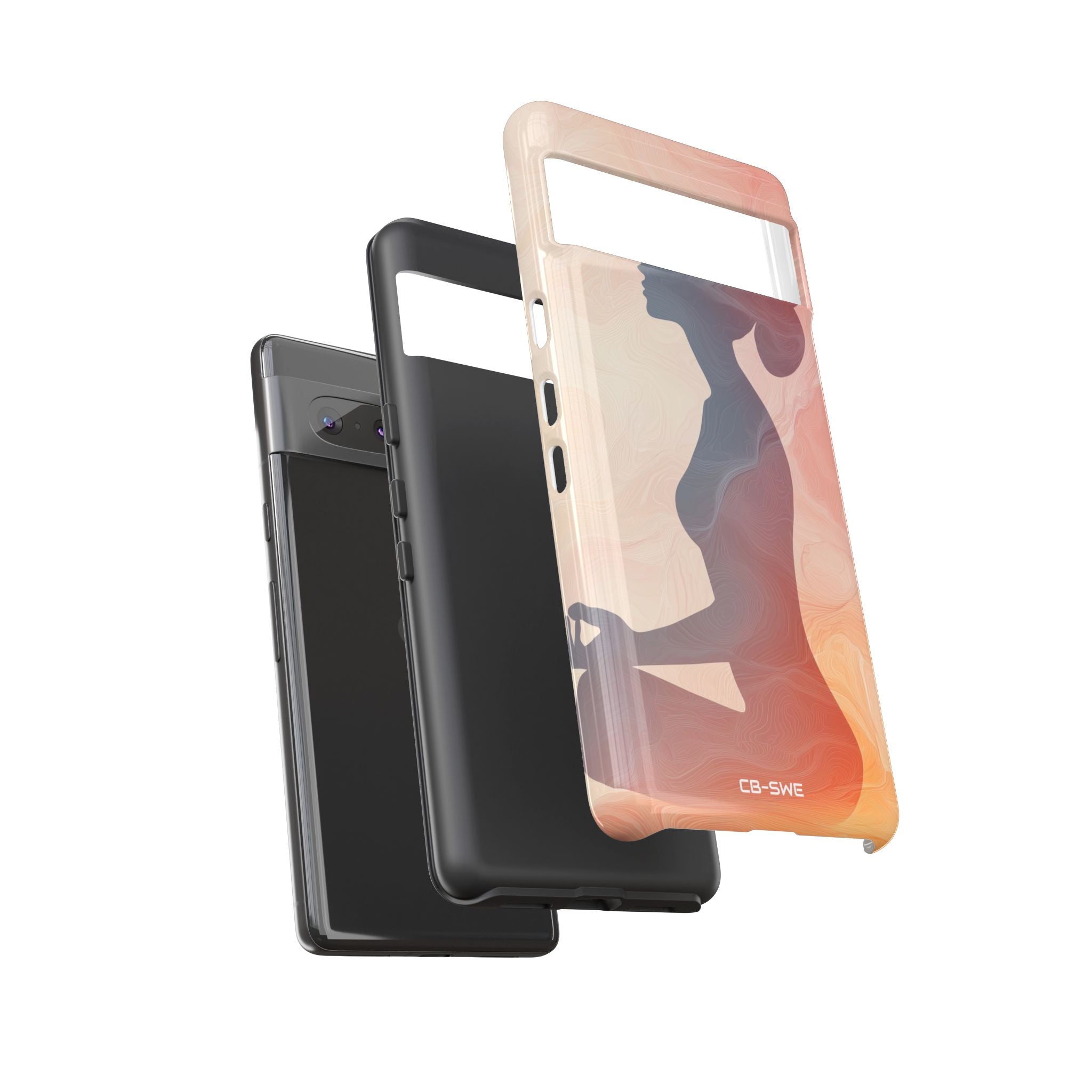 Meditator Embraces Flow - Google Pixel Case