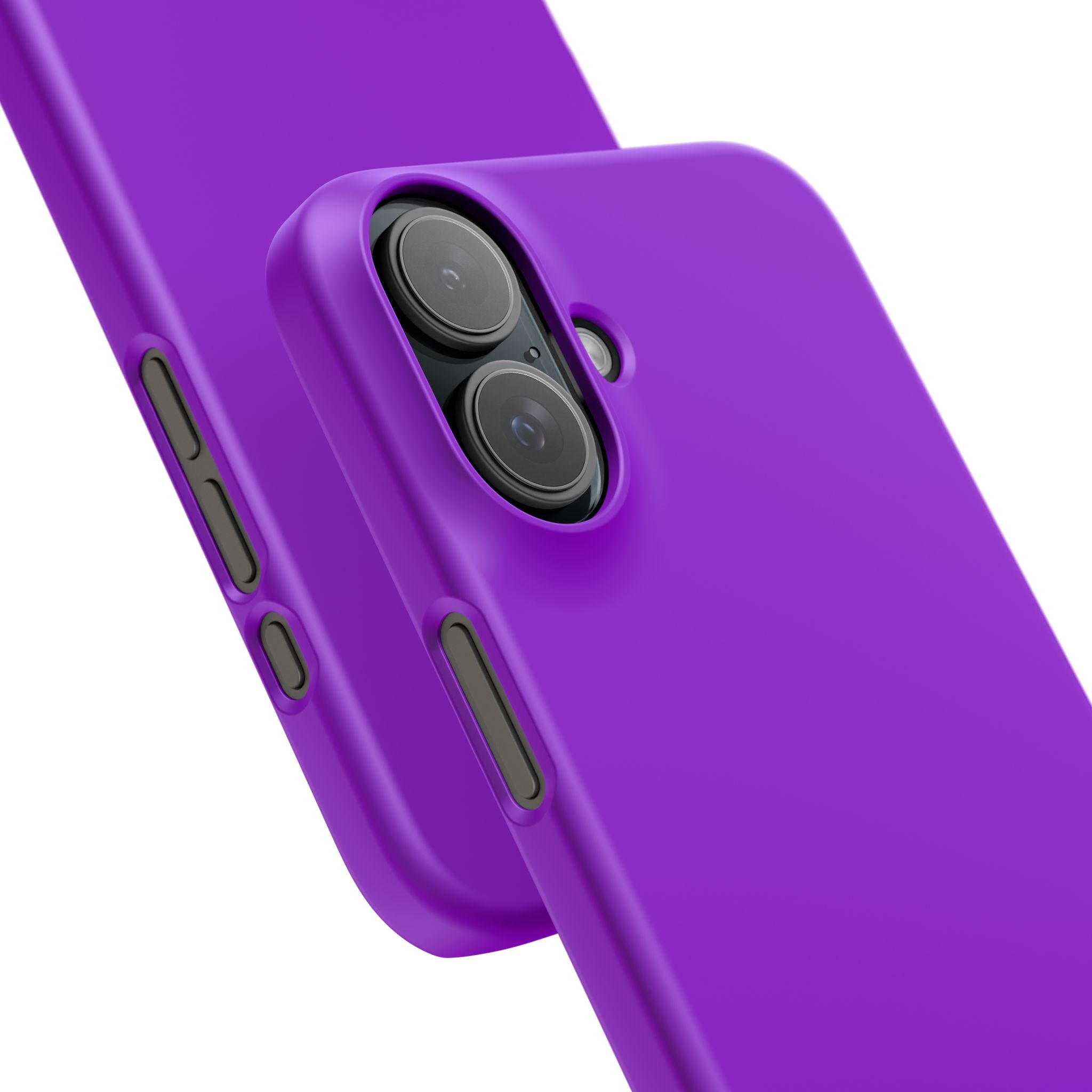 Dunkelviolettes iPhone 16 - Schlanke Handyhülle