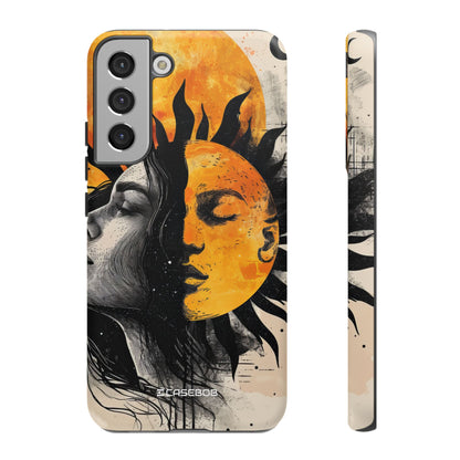 Sunlit Duality | Protective Phone Case for Samsung Galaxy