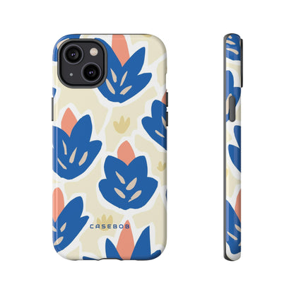 Blue Happy Flower - Protective Phone Case