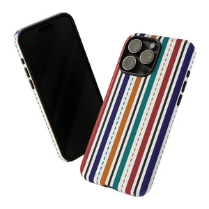 Modern Stripe Line - Protective Phone Case