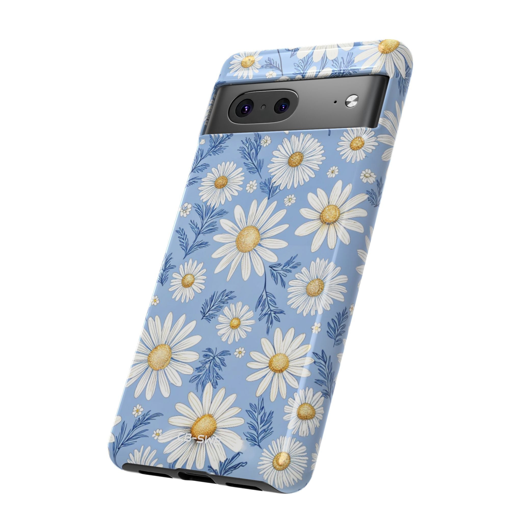 Daisies On Blue - Google Pixel Case