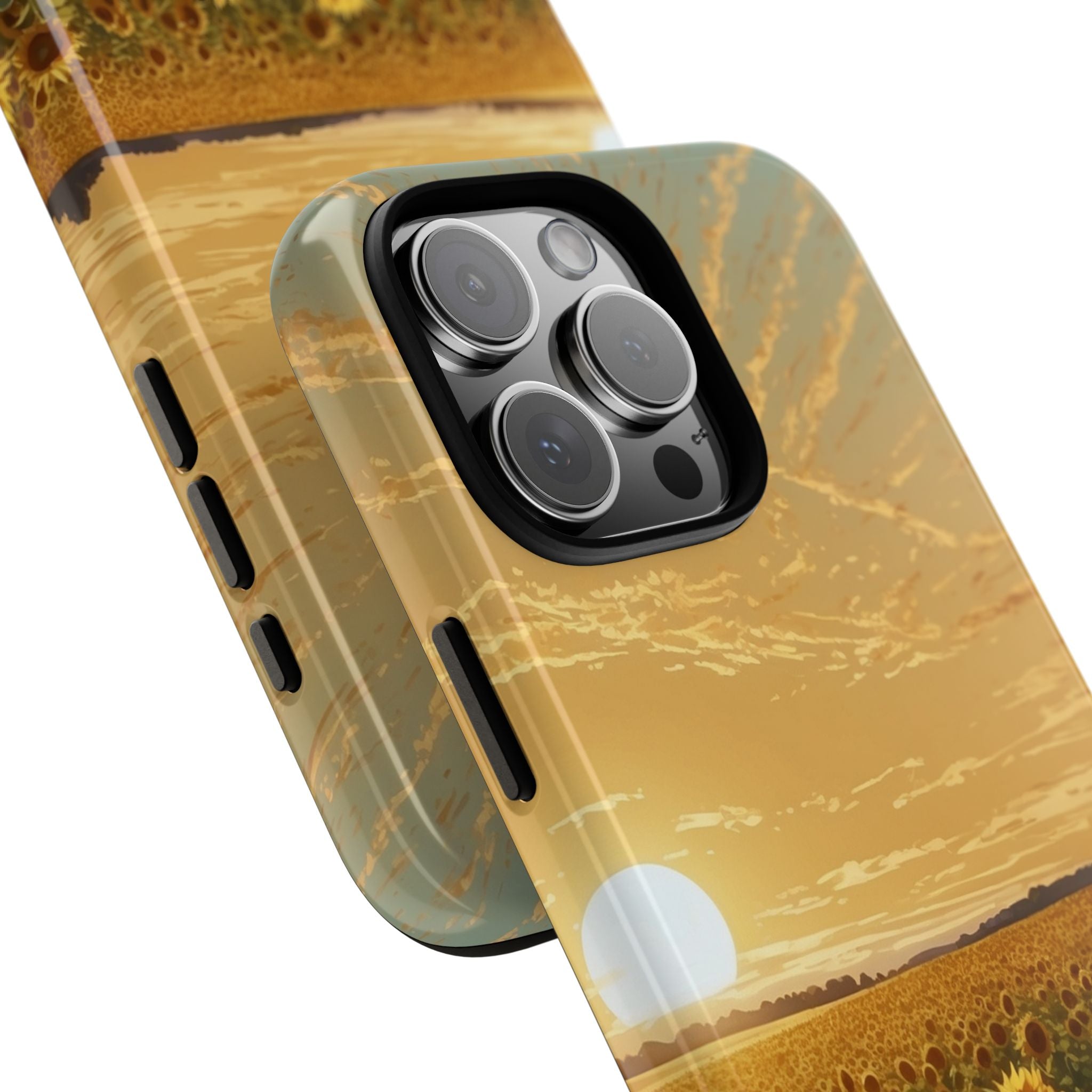 Sunflowers Embrace Light - iPhone Case