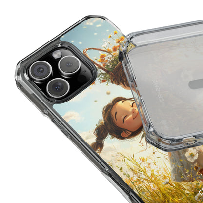 Joyful Girl Leaps iPhone Case - Impact