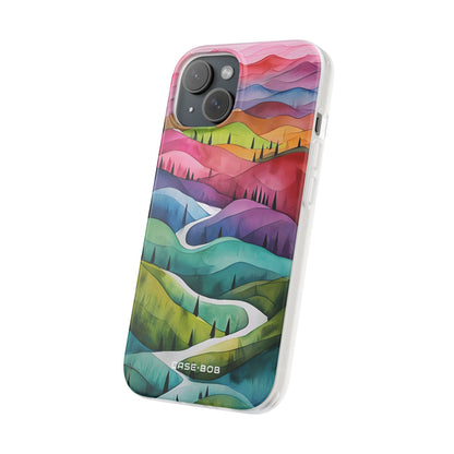 Winding Verdure iPhone 15 Case - Soft
