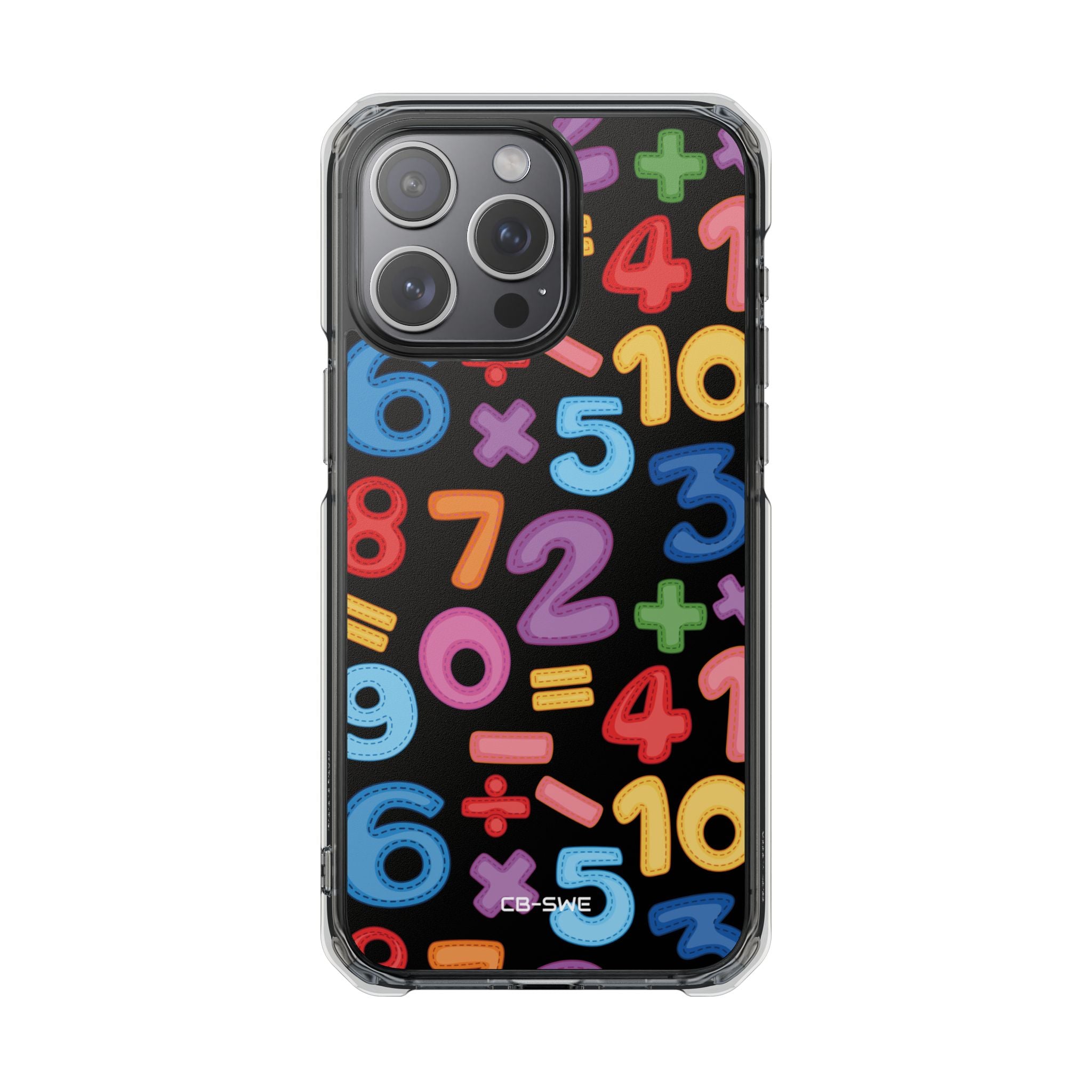 Math Symbols Play iPhone Case - Impact