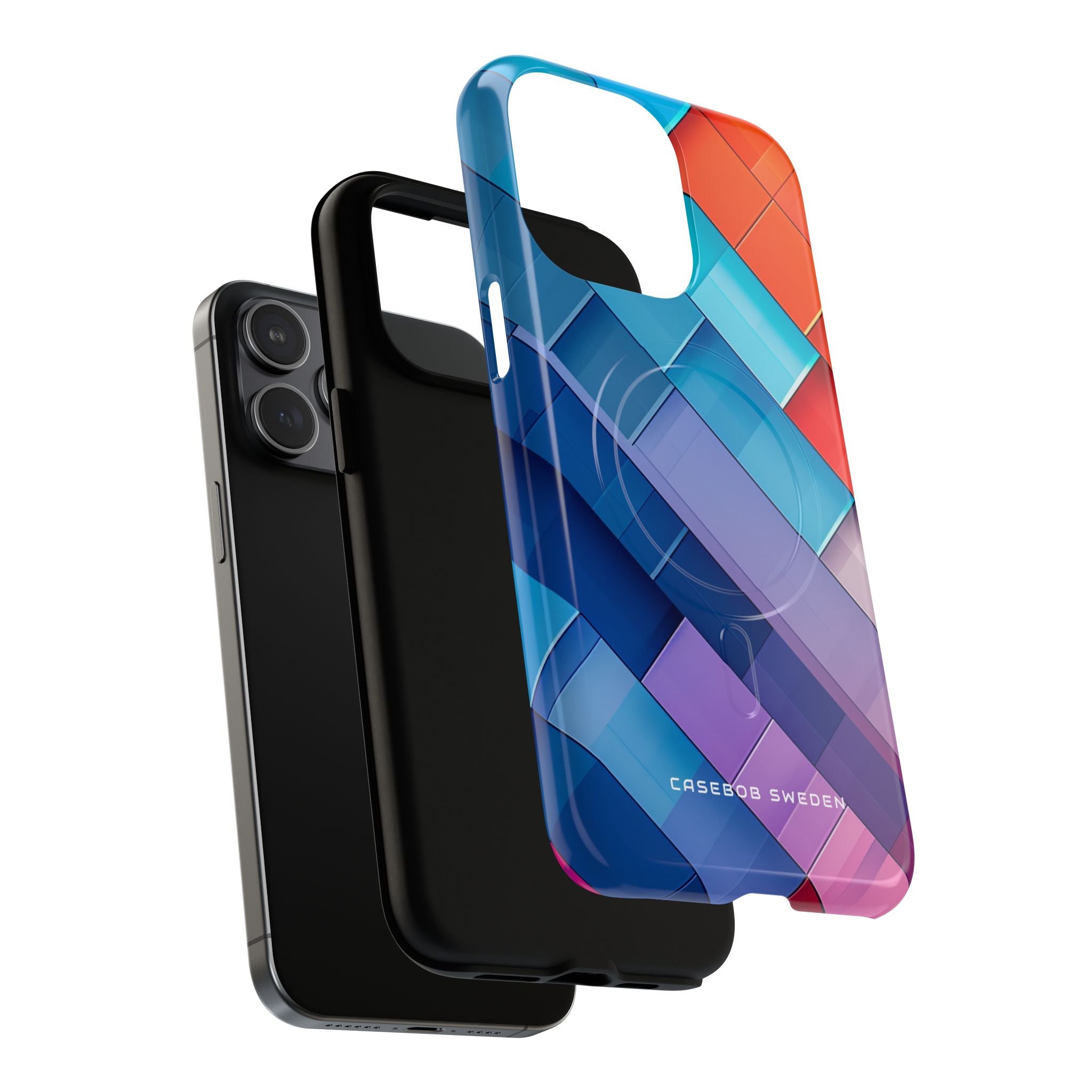 Vibrant GeoFlow iPhone 15 | Tough+ Phone Case