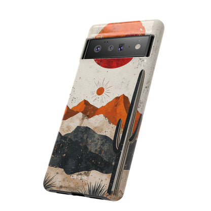 Desert Sun Rises - Google Pixel Case