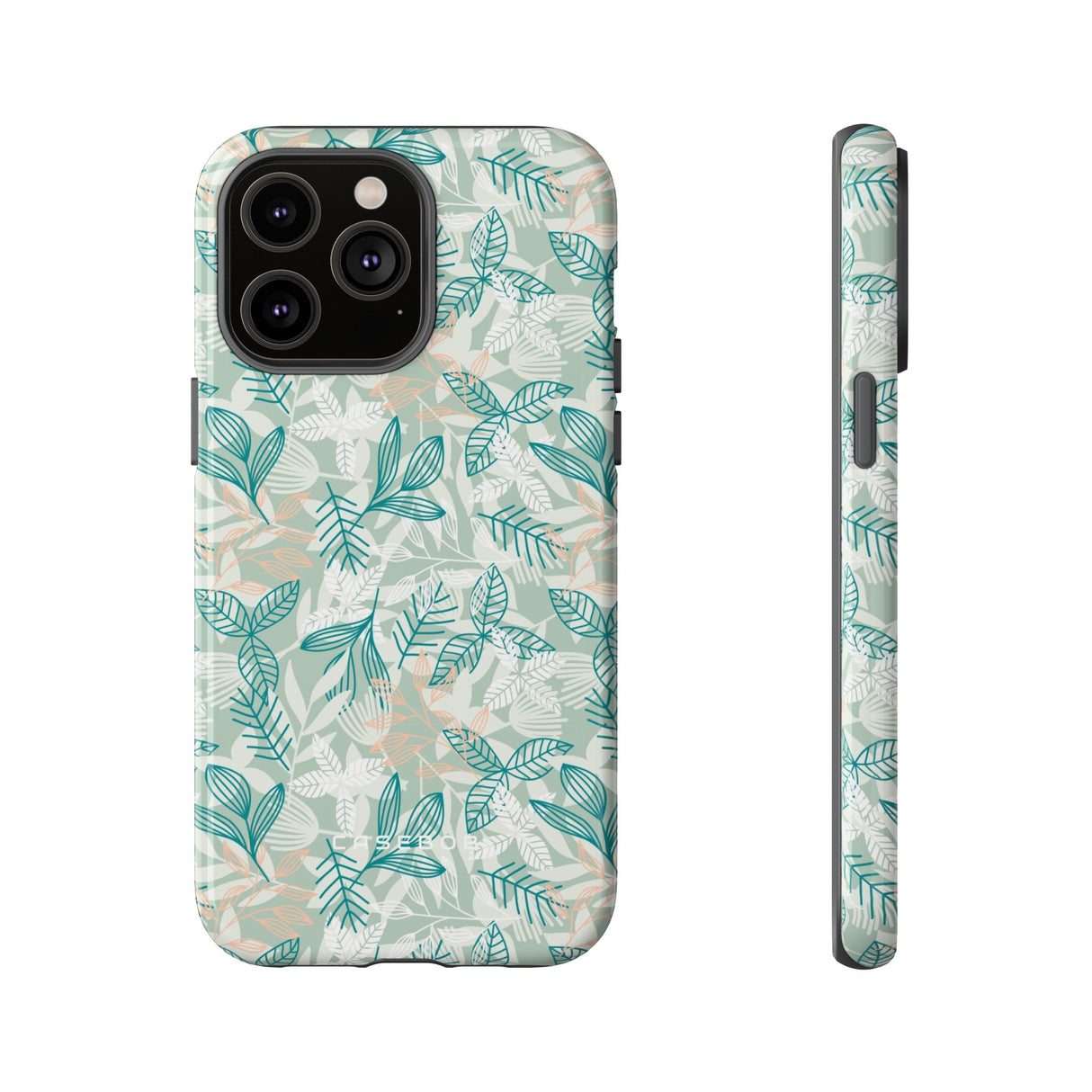 Light Green Leaf - Protective Phone Case