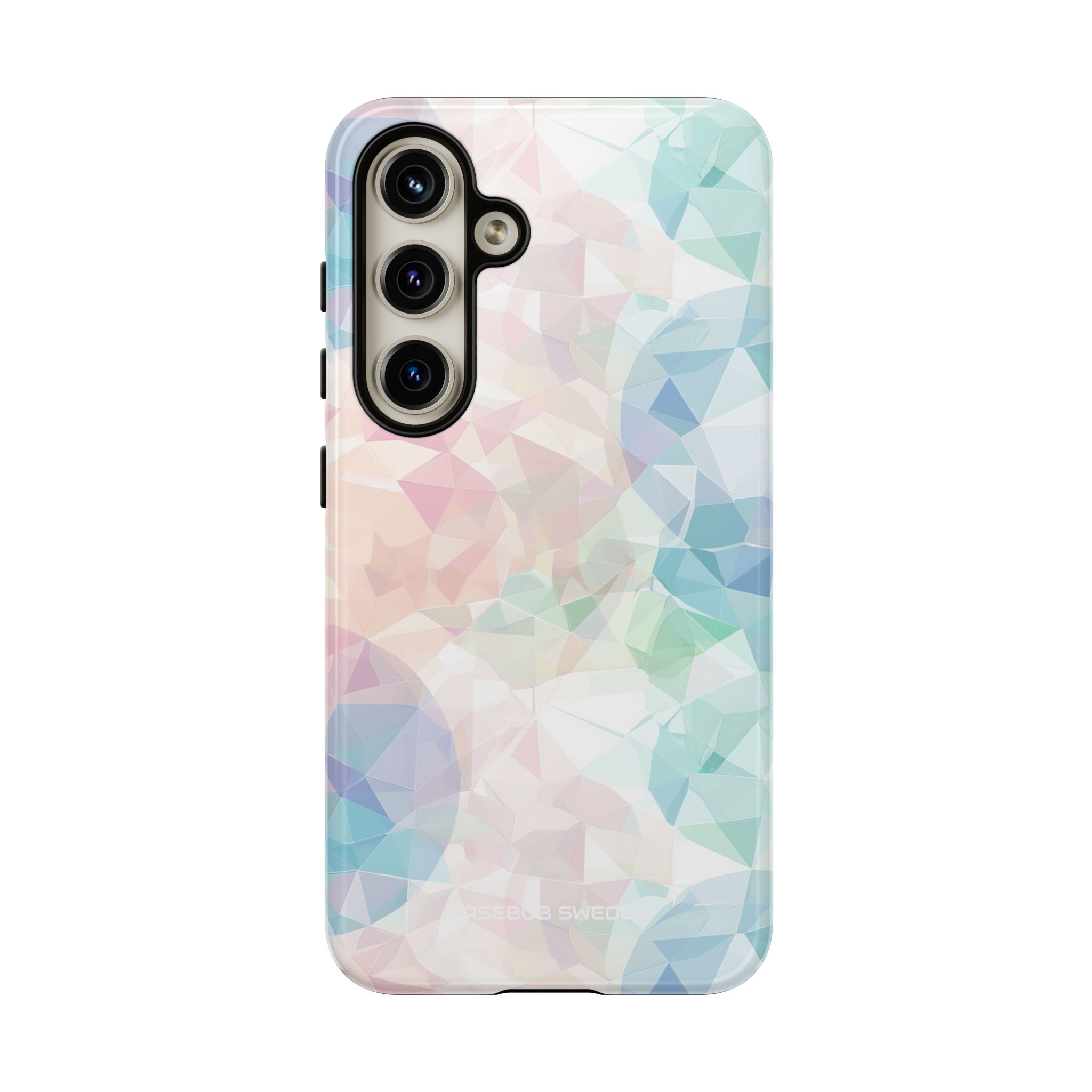 Pastel Geometry Background - Tough Samsung S24 Phone Case