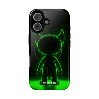 Neon Horned Glow iPhone 16 Case - Tough+