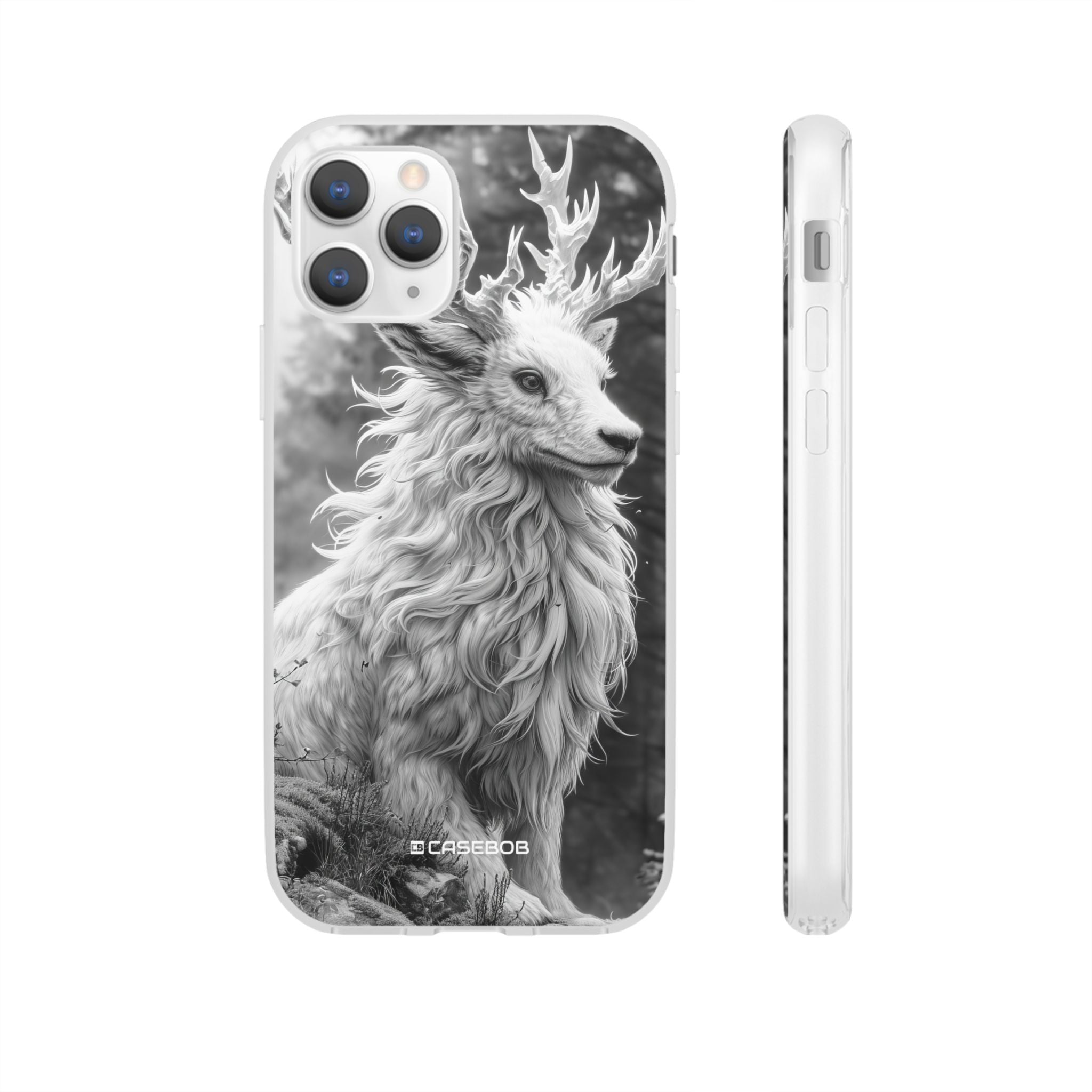 Majestic Forest Guardian | Flexible Phone Case for iPhone