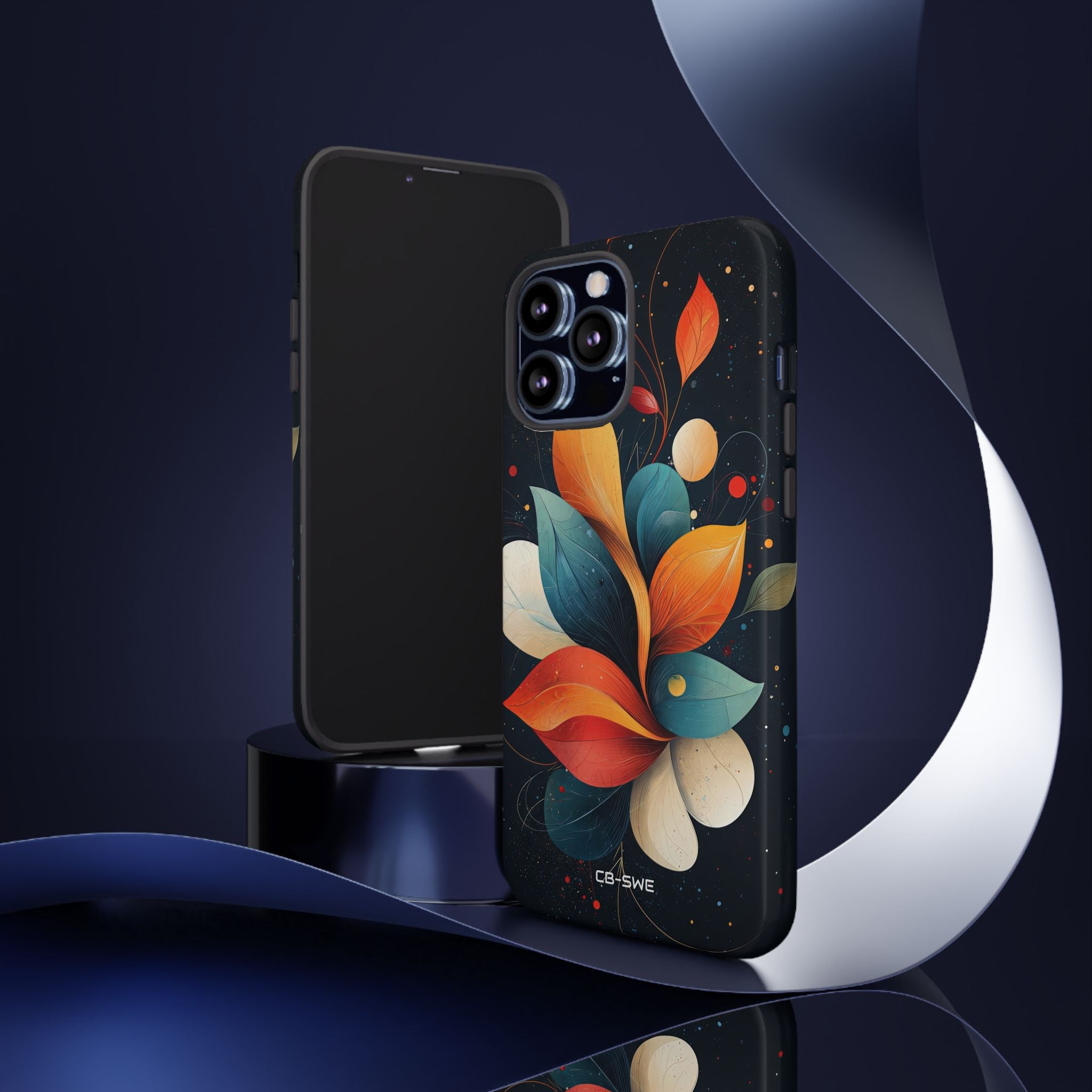Vibrant Floral Harmony - iPhone Case