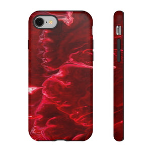 Red Velvet Ink Art iPhone Case (Protective) iPhone 8 Matte Phone Case