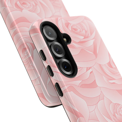 Elegant Pink Roses - Samsung Case