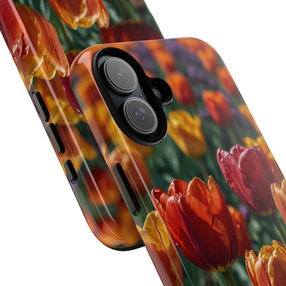 Tulips Embrace Breeze - iPhone Case